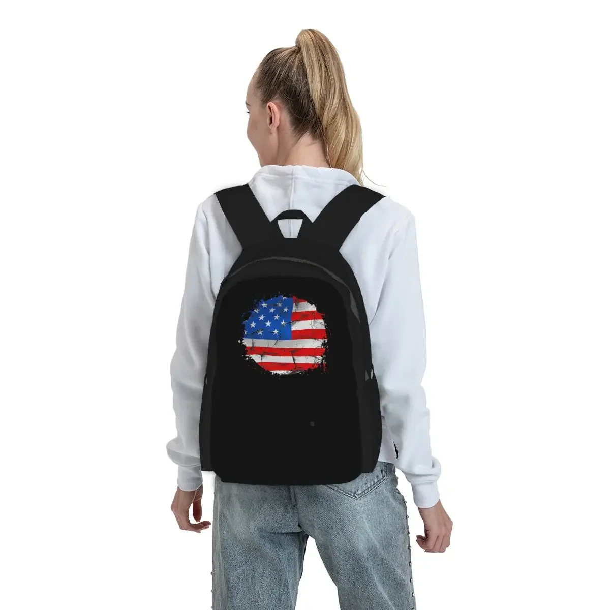 Women Bags Usa - USA Amerika Amerikaanse Vlag Rugzak Jongens