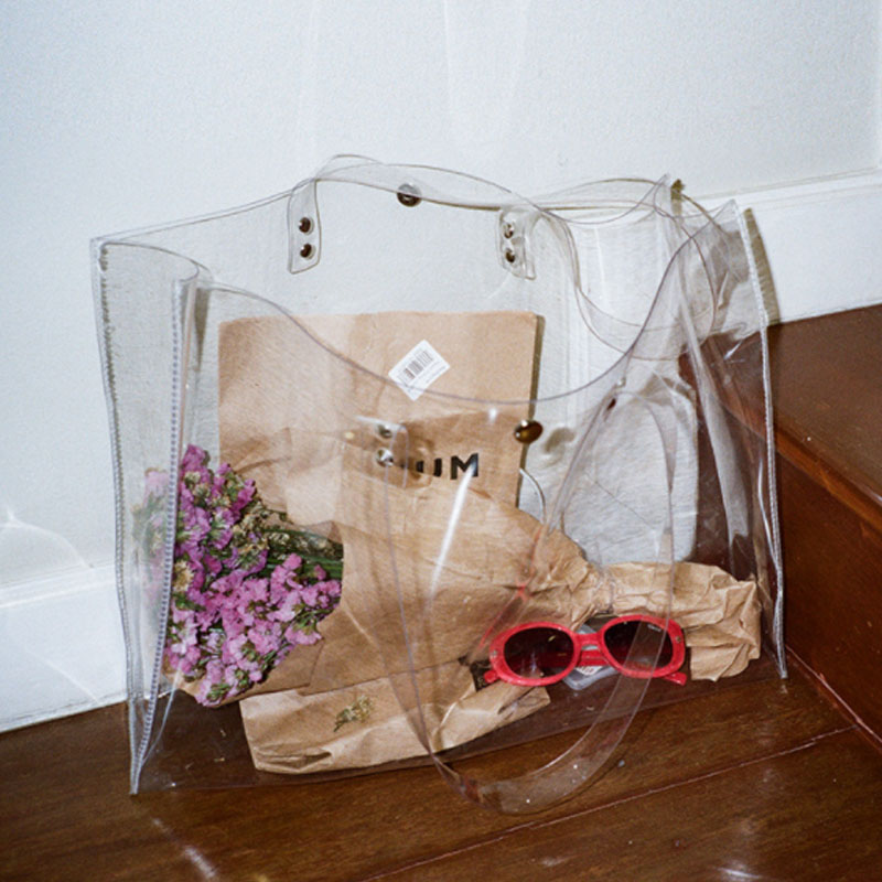Jelly Bag Clear Pvc - SUNNY BEACH Luxe merk doorzichtig PVC