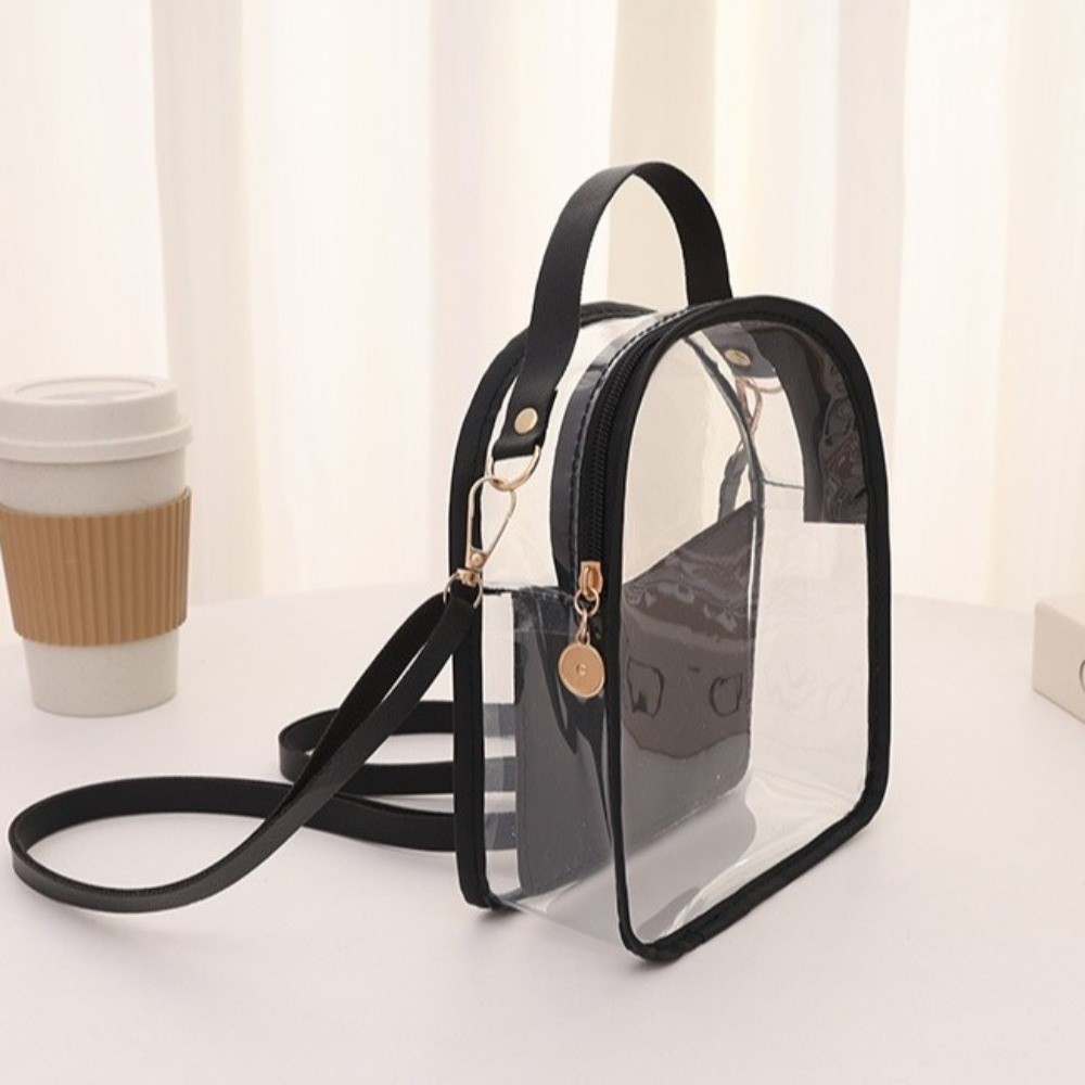 Jelly Bag Clear Pvc - Opbergtas PVC transparante rugzak Waterdichte transparante