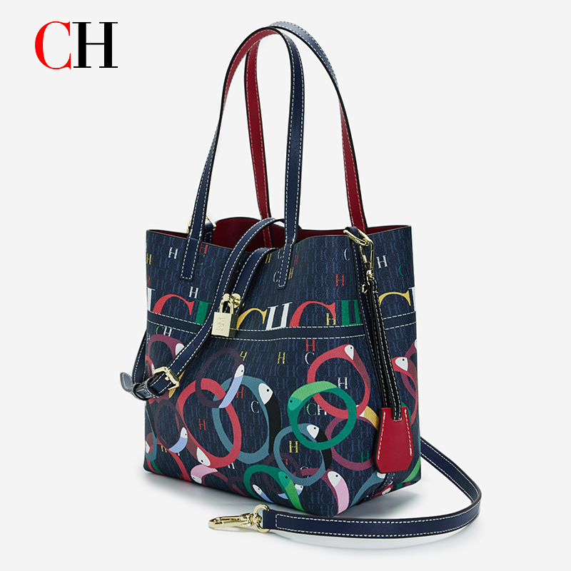 Women'S Xl Bags - CH Dames Grote Capaciteit Geprinte Tote