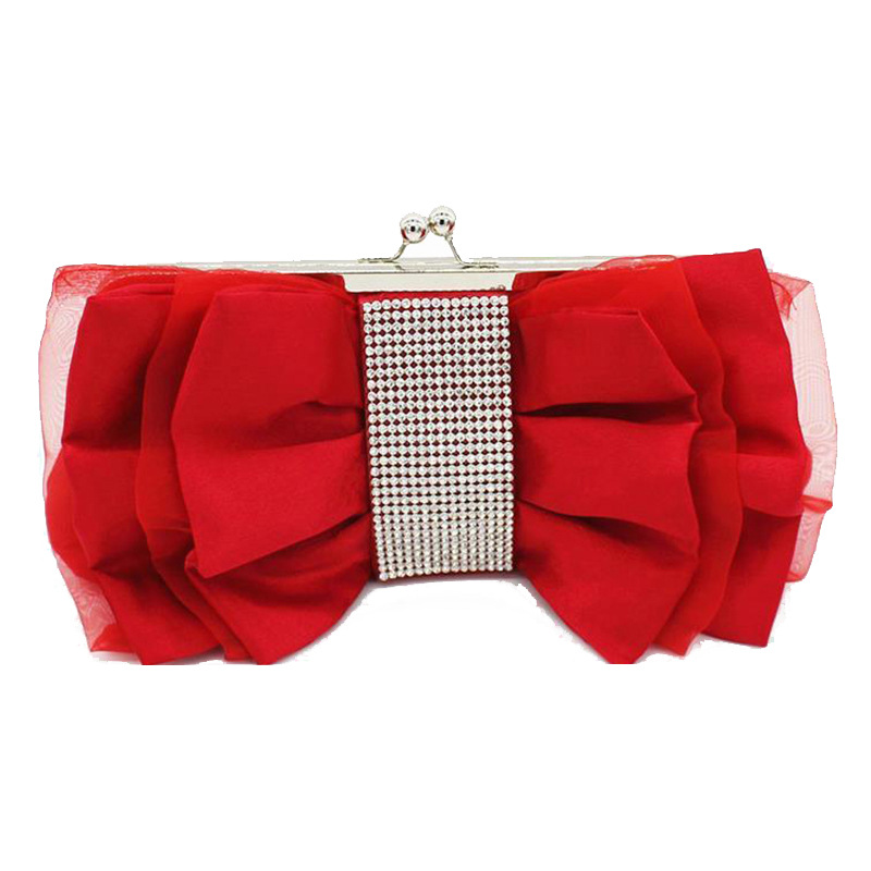 Women Bags Gold - Nieuwe glanzende gevouwen Flash Diamond Clutch