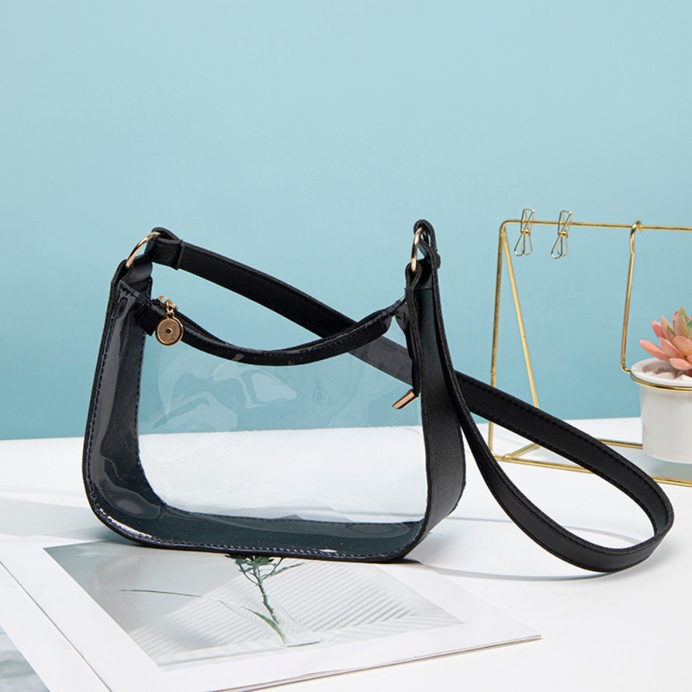 Jelly Bag Clear Pvc - Waterdichte crossbody tas, draagbare grote capaciteit