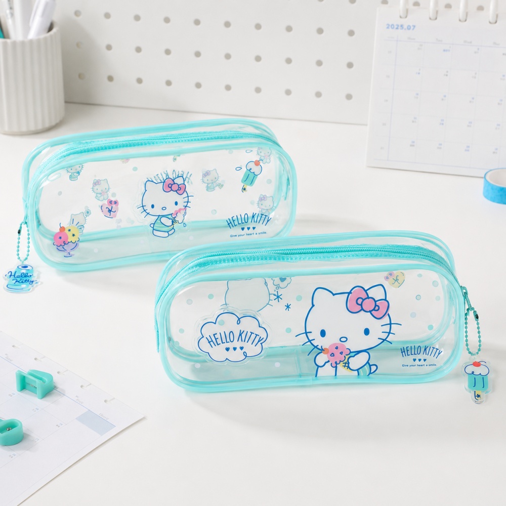 Jelly Bag Clear Pvc - Hello Kitty Sanrio Echte Jelly-etui Leuke