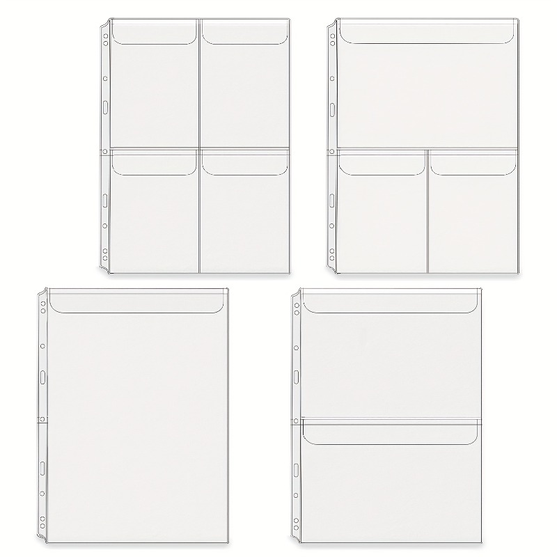 Flap Bag Envelope - 10st-A4 mapvakken, contante enveloppen zonder ritssluiting,
