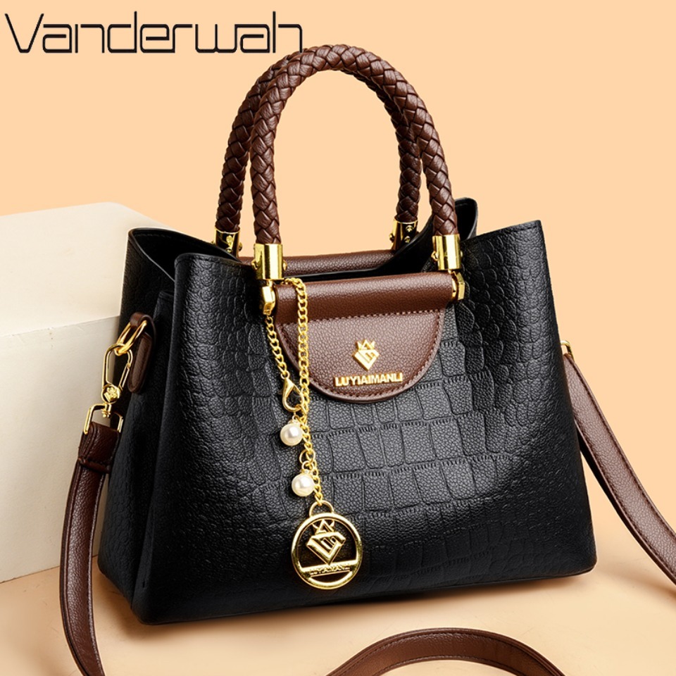 Women'S Bags Designer Brands - Geweven handvat Echt merk Hoge kwaliteit