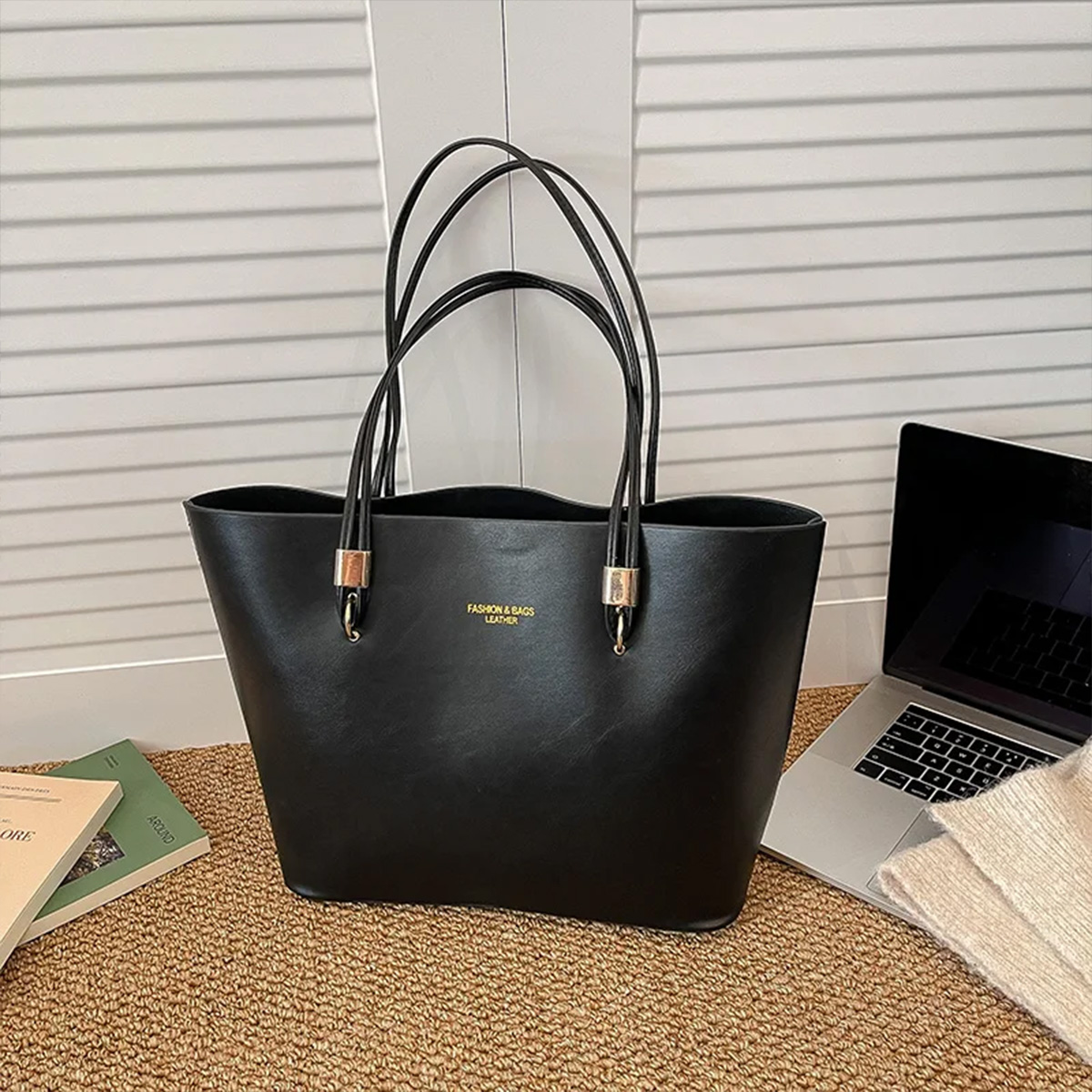 Women Bags Gold - Dagelijkse gebruik modetas, eenvoudige effen kleur,