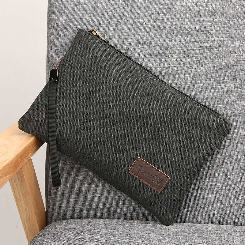 Tasje met ritssluiting, canvas - Flap Bag Envelope recensie en prijs