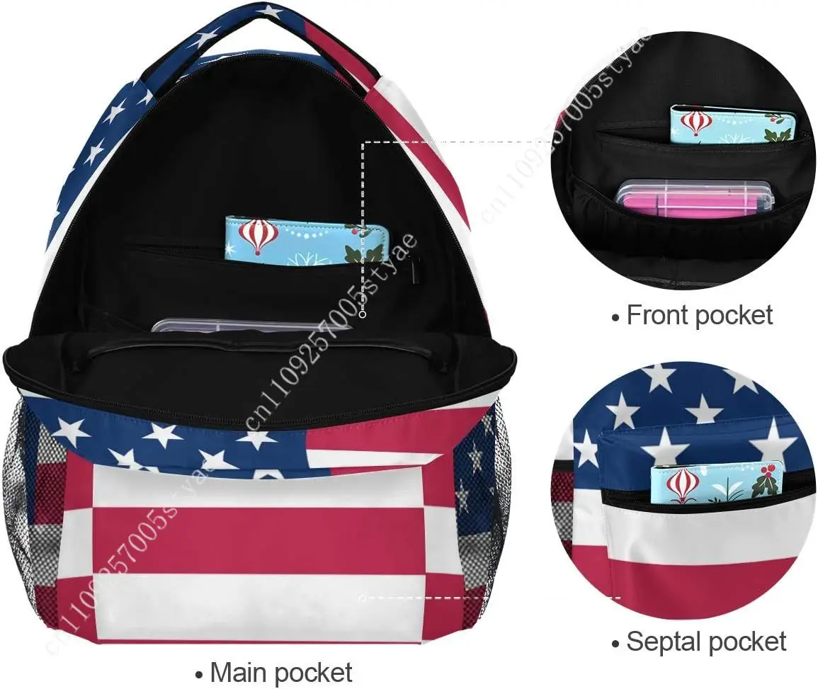 Custom Bag USA Flag Bag Heren  - Women Bags Usa recensie en prijs