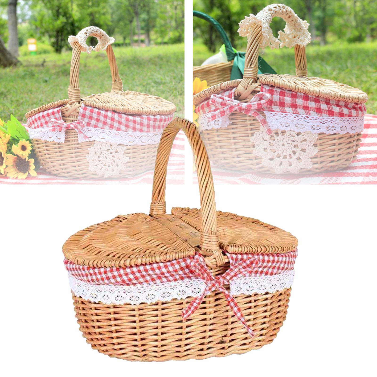 Handgeweven rieten picknickman - Basket Bag Wicker recensie en prijs