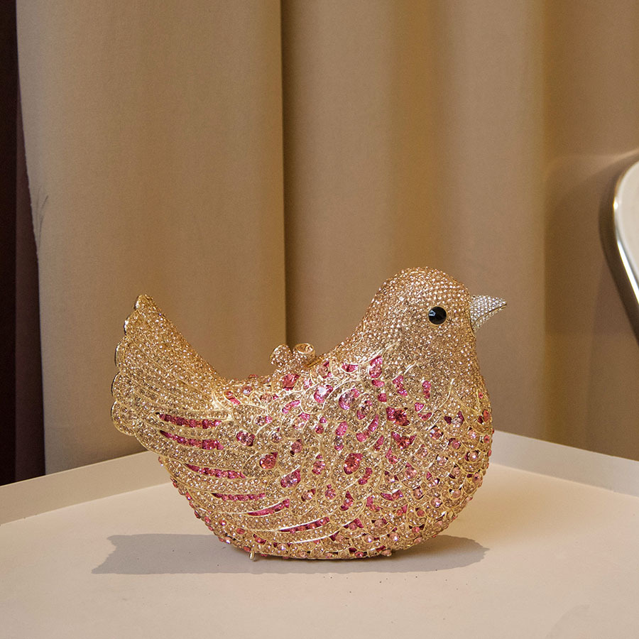 niche design sense bird clutch - Women Bags Gold recensie en prijs