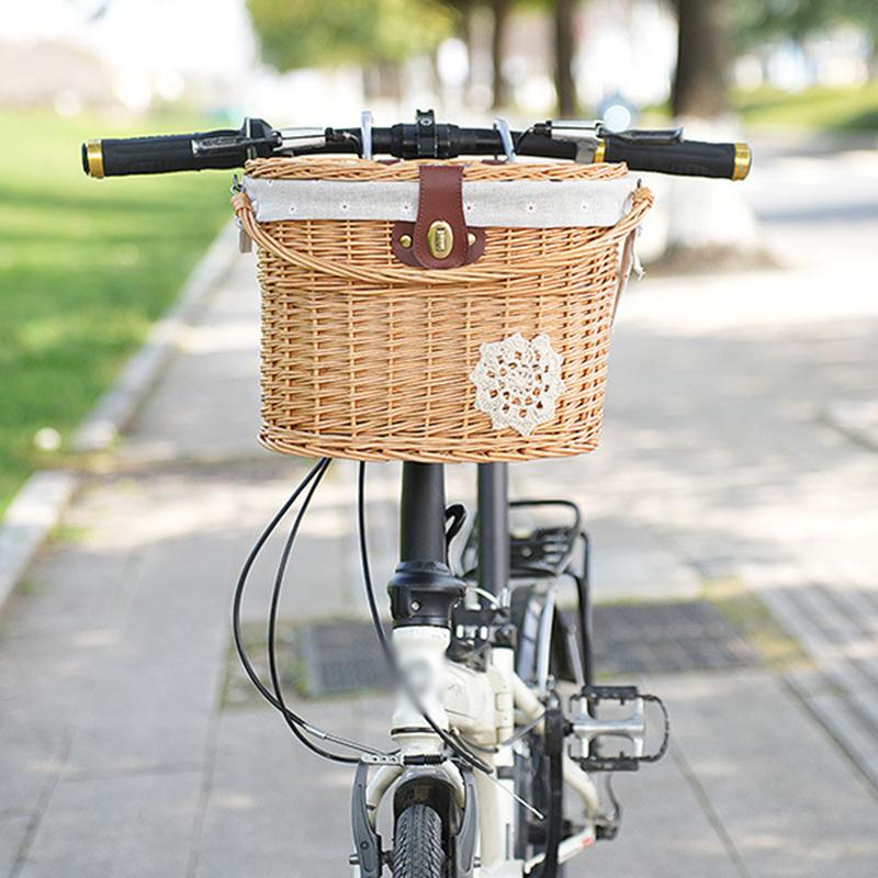 Rieten Fietsmand Stuurmand Voo - Basket Bag Wicker recensie en prijs