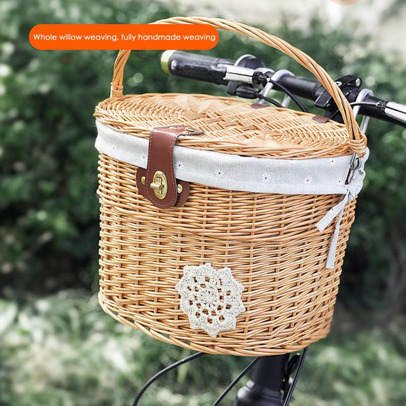 Rieten Fietsmand Stuurmand Voo - Basket Bag Wicker recensie en prijs