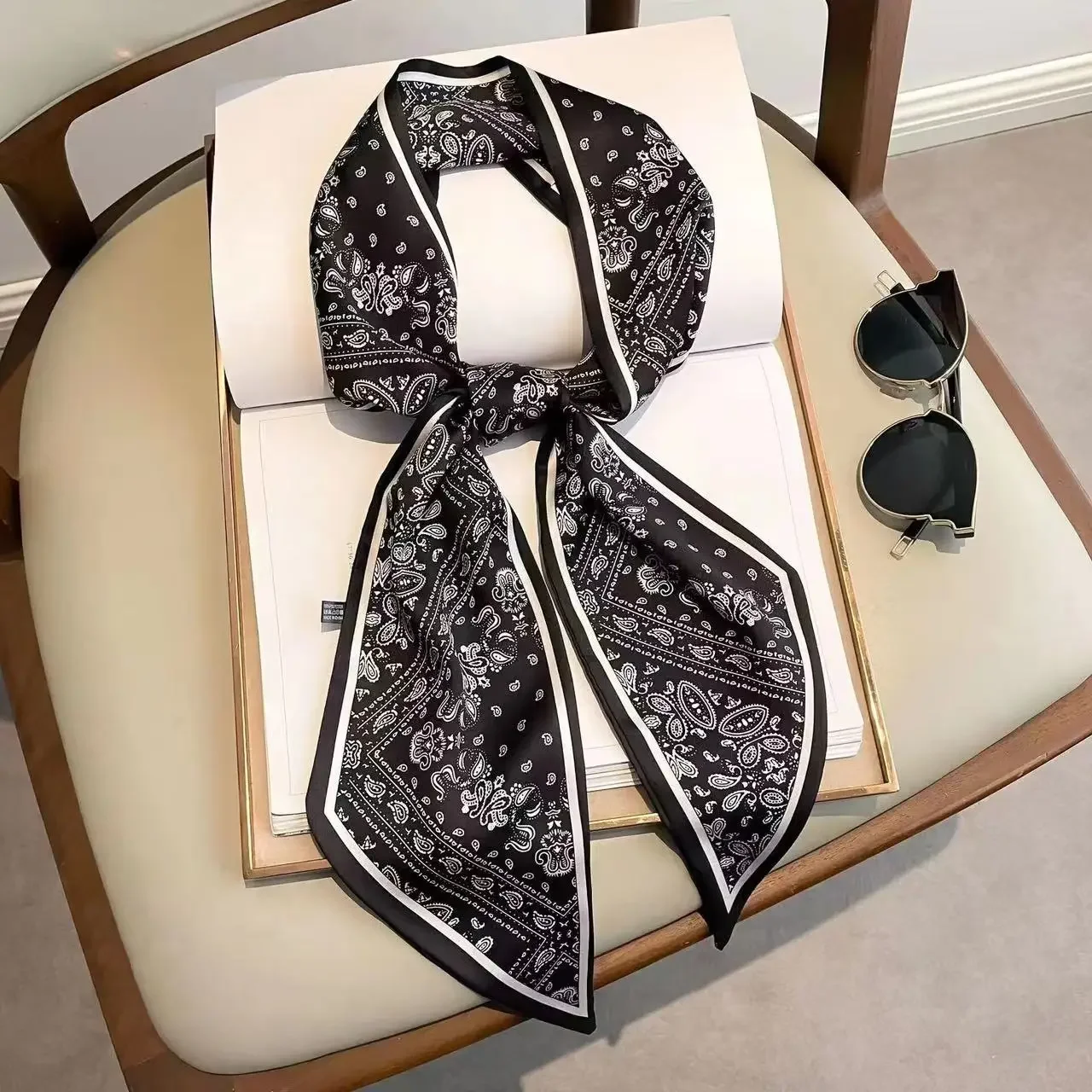 Design Print Skinny Sjaal Plai - Women'S Bags Designer Brands recensie en prijs