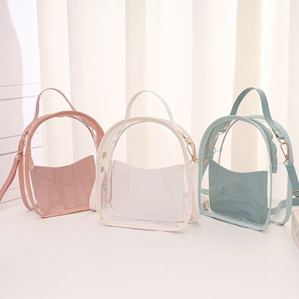Opbergtas PVC transparante rug - Jelly Bag Clear Pvc recensie en prijs