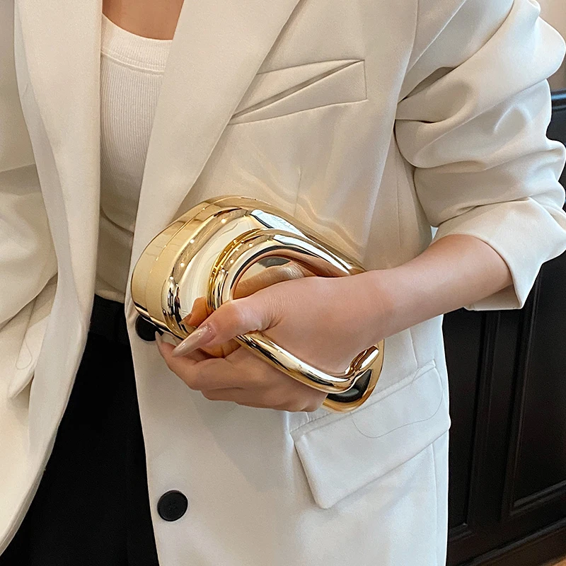 Gouden sluiting Box Clutch Bag - Women Bags Gold recensie en prijs