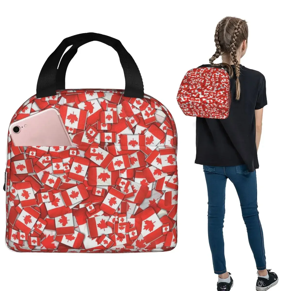 Geïsoleerde lunchtas met Canad - Women Bags Canada recensie en prijs