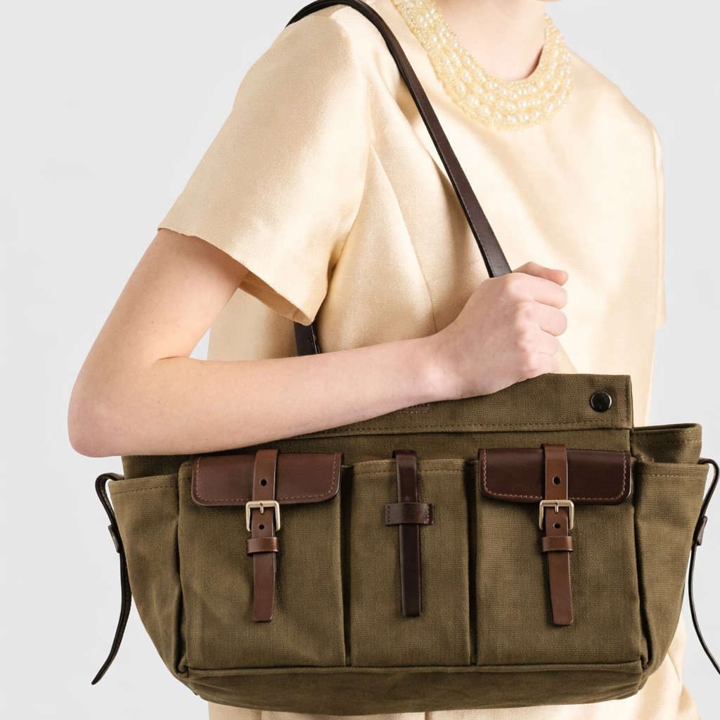 Canvas handtas voor dames, sch - Women Bags Green recensie en prijs