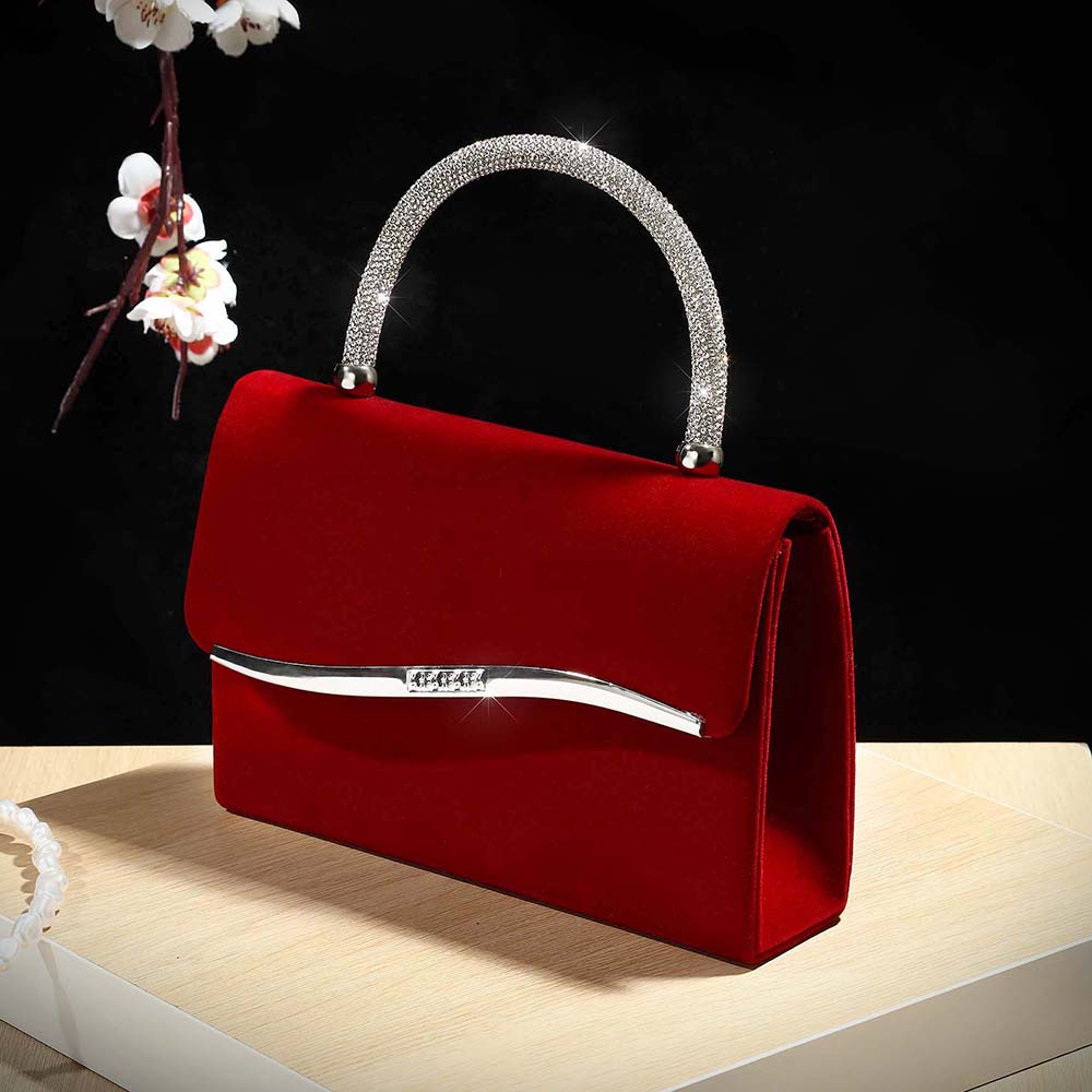 Nieuwe handtas met kristallen  - Flap Bag Envelope recensie en prijs