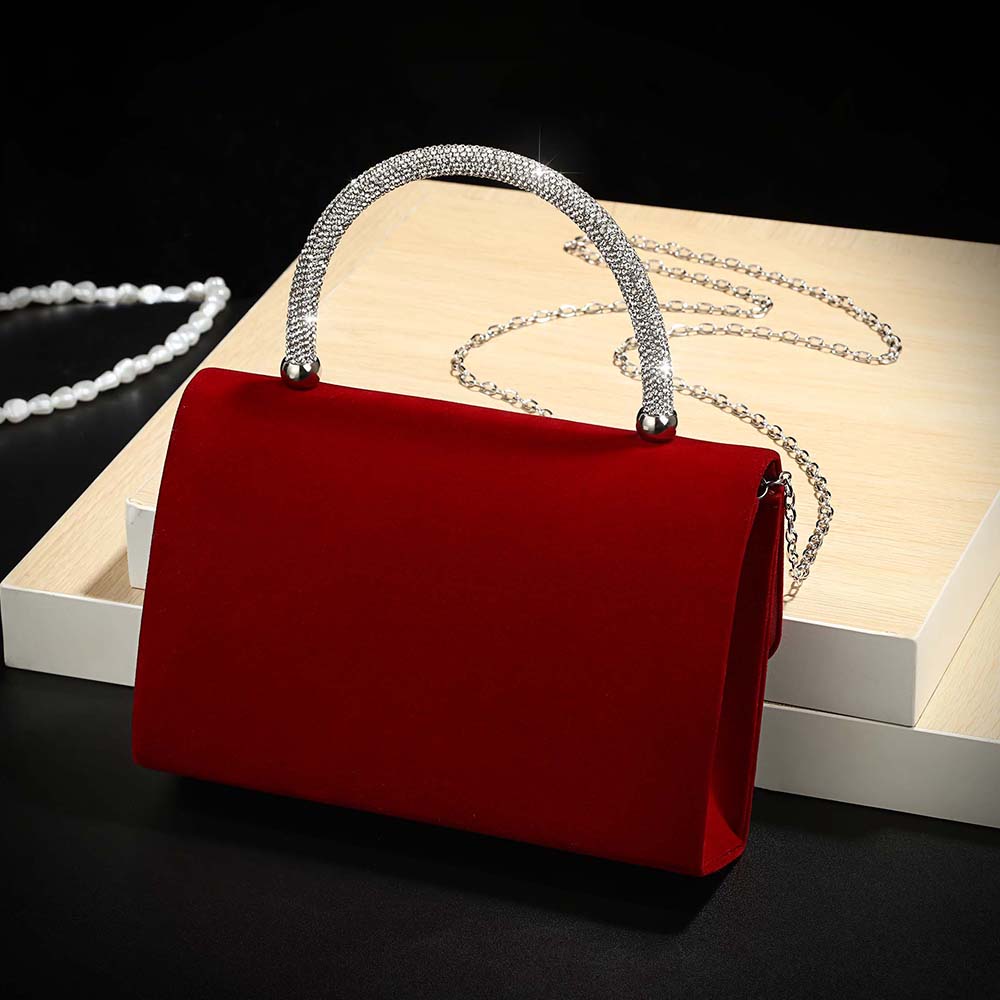 Nieuwe handtas met kristallen  - Flap Bag Envelope recensie en prijs