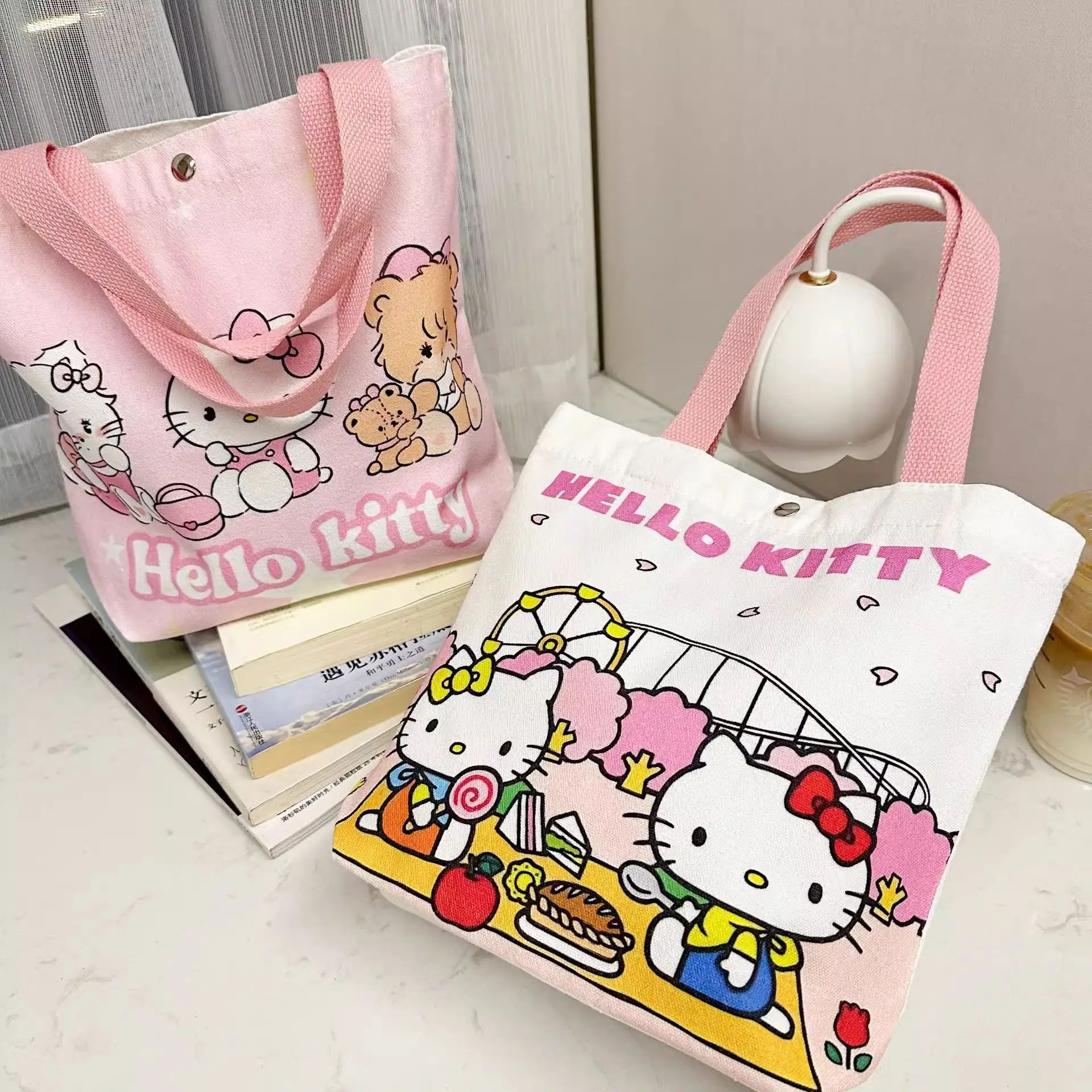 Leuke Hello Kitty-print, ruime - Women Bags Wholesale recensie en prijs