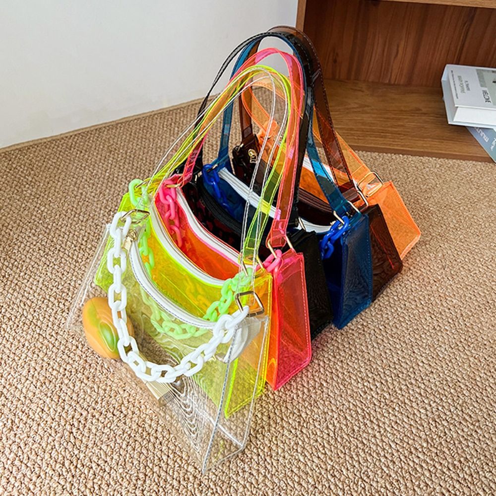 Mode Dames Jelly Tassen Pvc Do - Jelly Bag Clear Pvc recensie en prijs