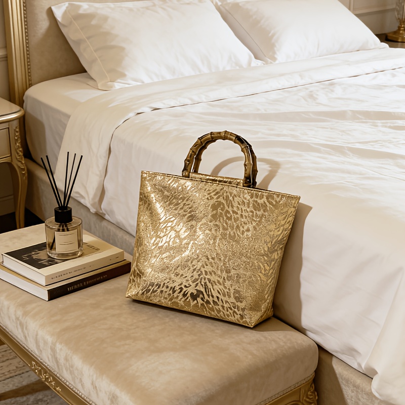 Lichte, luxe handtas van metal - Women Bags Gold recensie en prijs