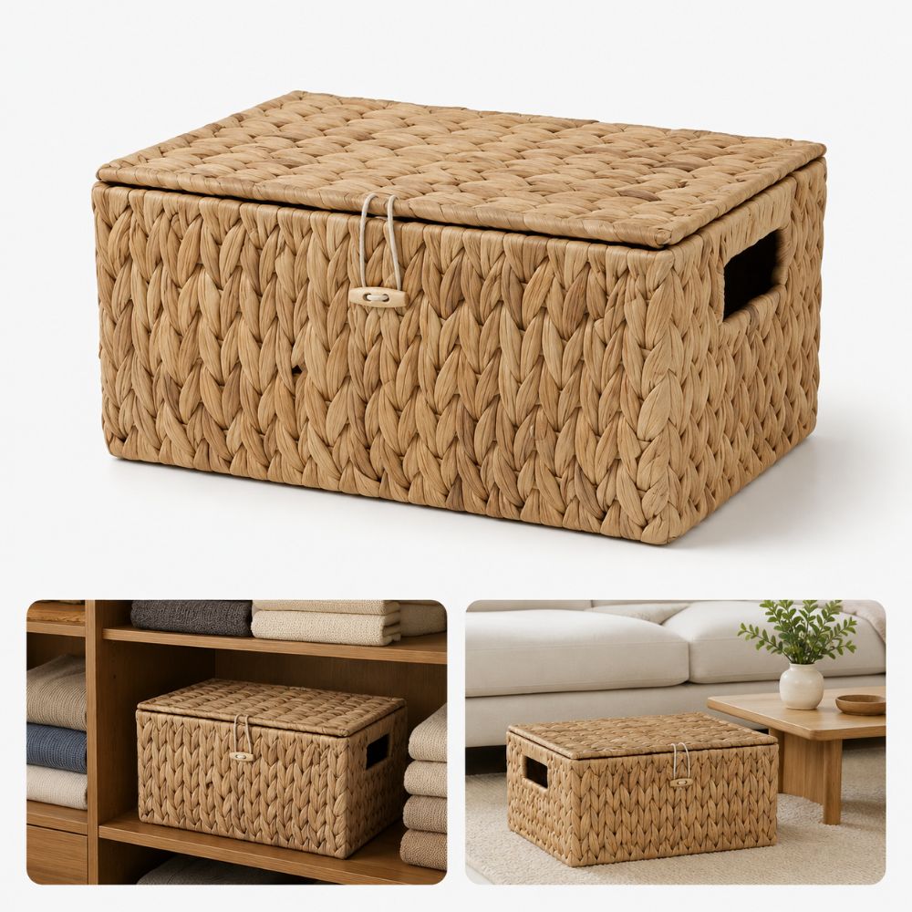 Waterhyacinten opbergmand rech - Basket Bag Wicker recensie en prijs