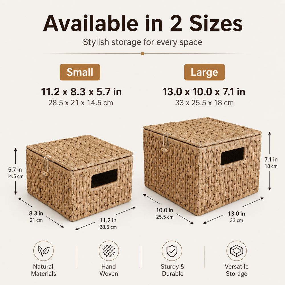Waterhyacinten opbergmand rech - Basket Bag Wicker recensie en prijs