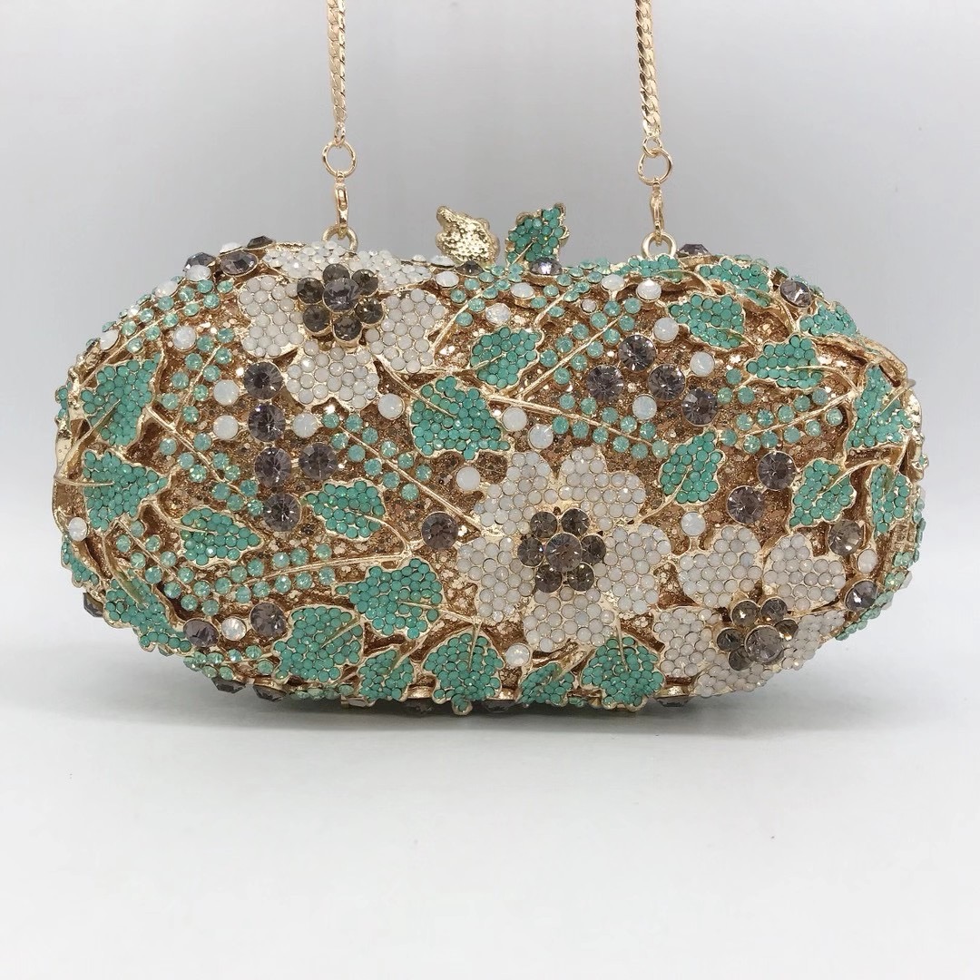 Vrouwen Groen/Witte Kristallen - Women Bags Green recensie en prijs