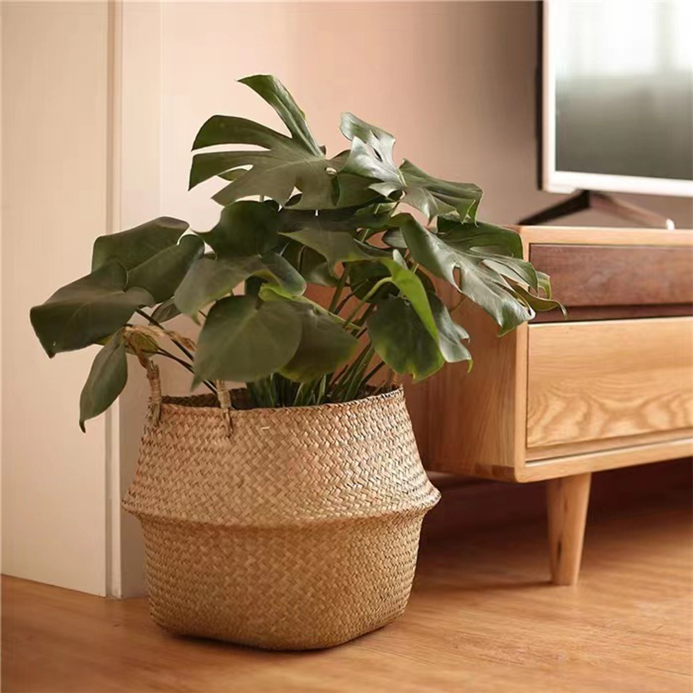 Plantenmand met handvatten Rie - Basket Bag Wicker recensie en prijs