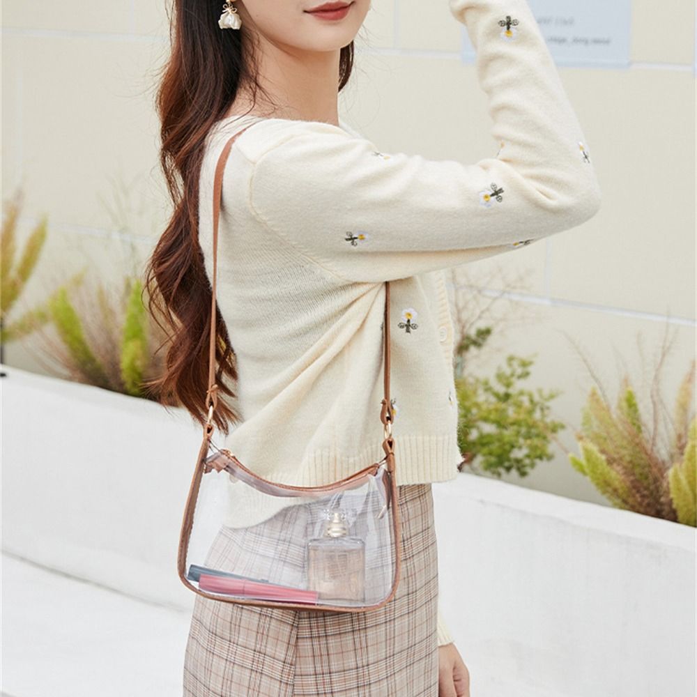 Casual PVC transparante schoud - Jelly Bag Clear Pvc recensie en prijs