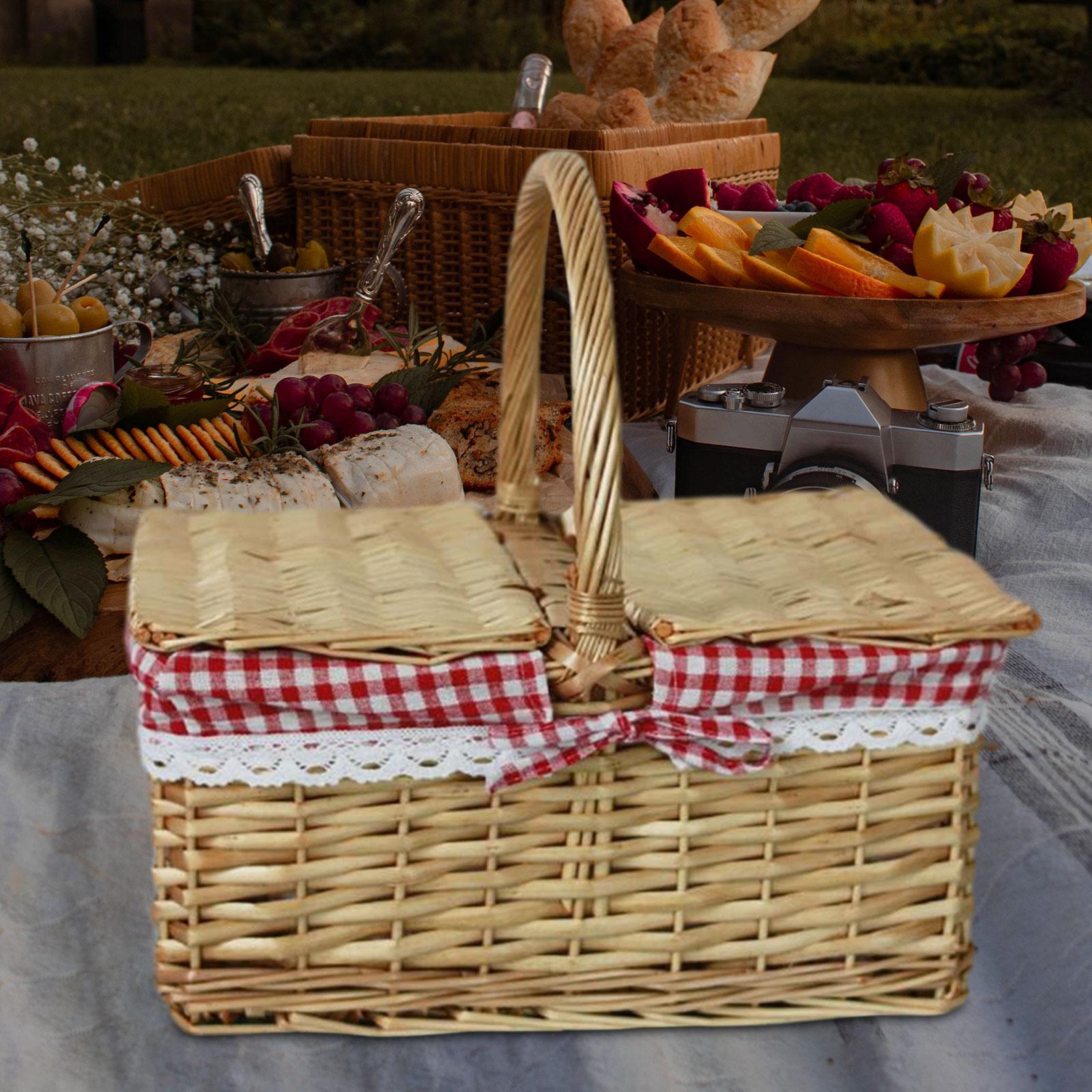Picknickmand Rieten geweven ma - Basket Bag Wicker recensie en prijs