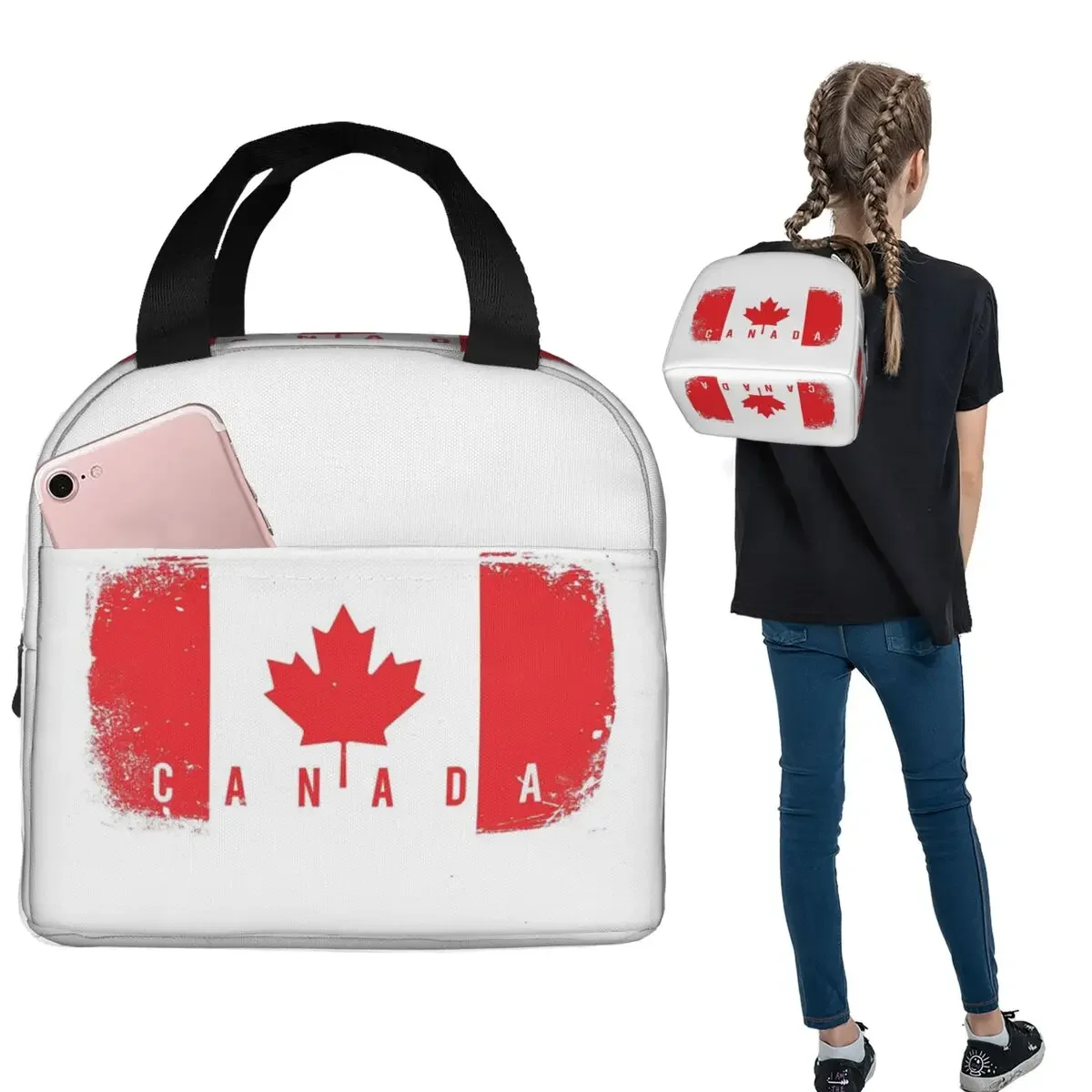 Geïsoleerde lunchtas met Canad - Women Bags Canada recensie en prijs