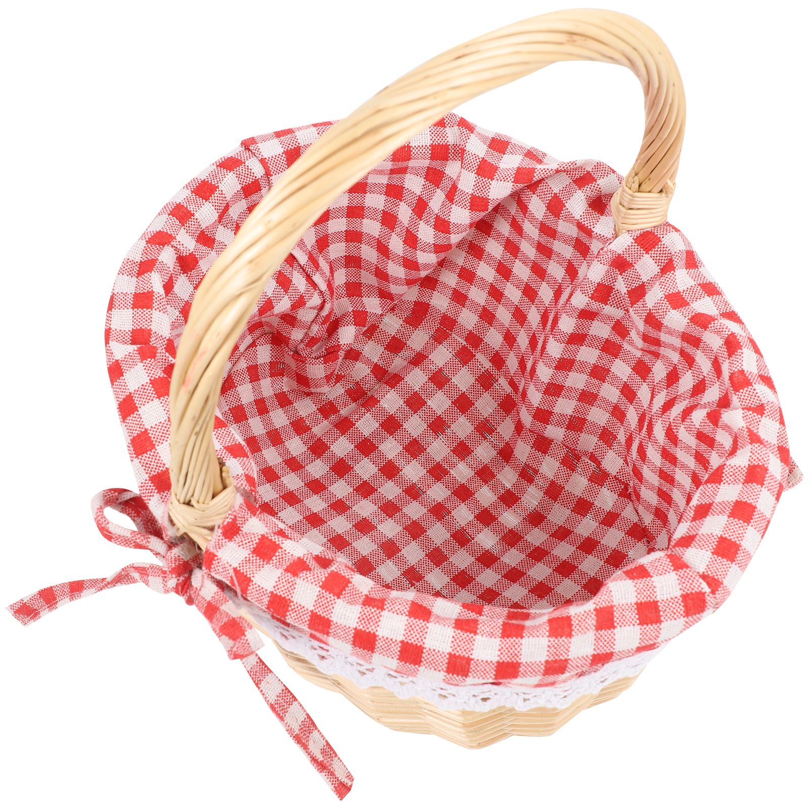 Zerodeko Roodkapje Mand Handge - Basket Bag Wicker recensie en prijs