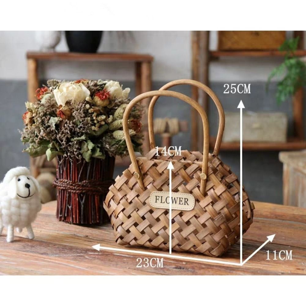 Wilg Rotan Bloemenmeisje Mande - Basket Bag Wicker recensie en prijs
