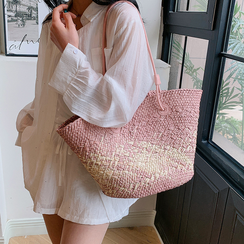 Casual rotan grote capaciteit  - Basket Bag Wicker recensie en prijs