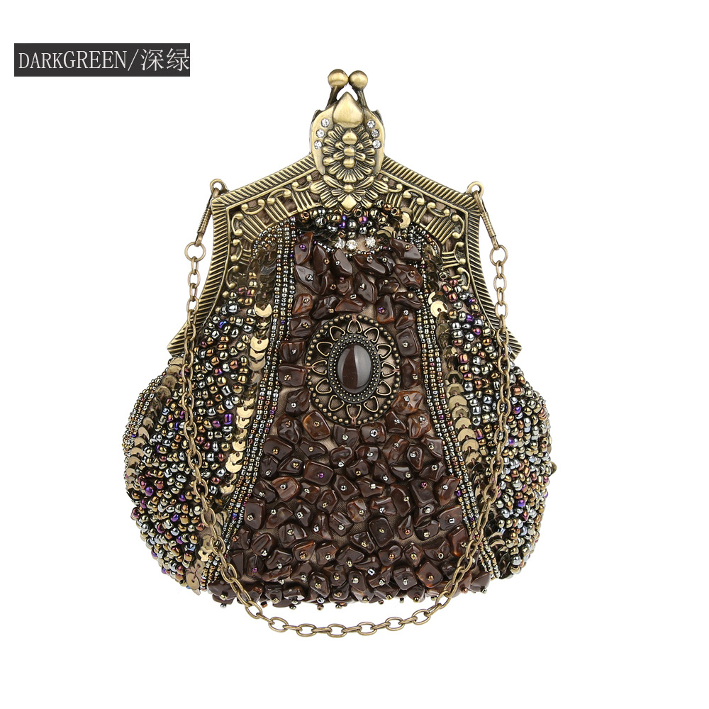 Retro Mode Parel Lovertjes Kra - Women Bags Gold recensie en prijs