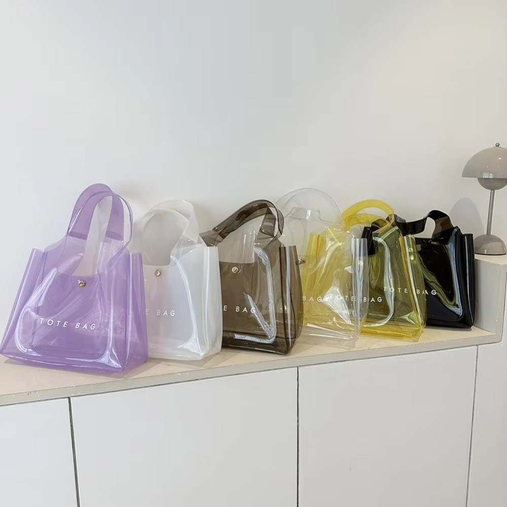 Modieuze PVC transparante scho - Jelly Bag Clear Pvc recensie en prijs
