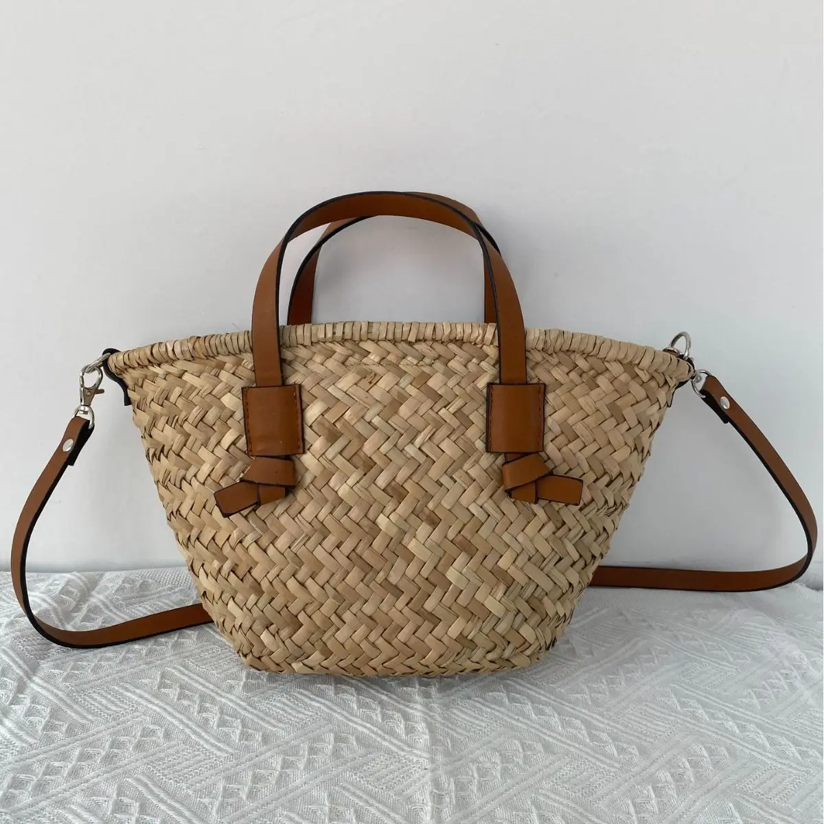 Boheemse Stromand Tas Handgema - Basket Bag Wicker recensie en prijs