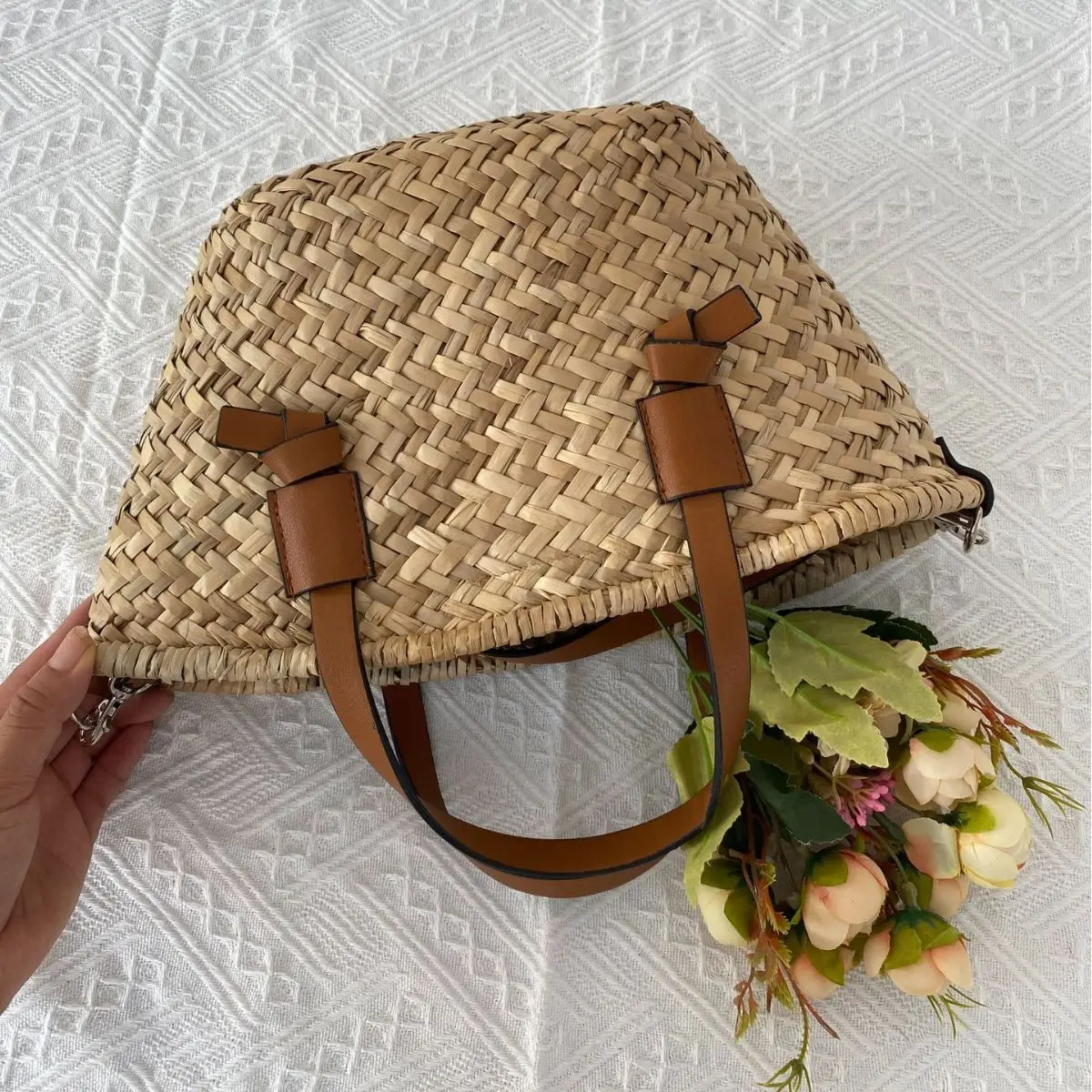Boheemse Stromand Tas Handgema - Basket Bag Wicker recensie en prijs