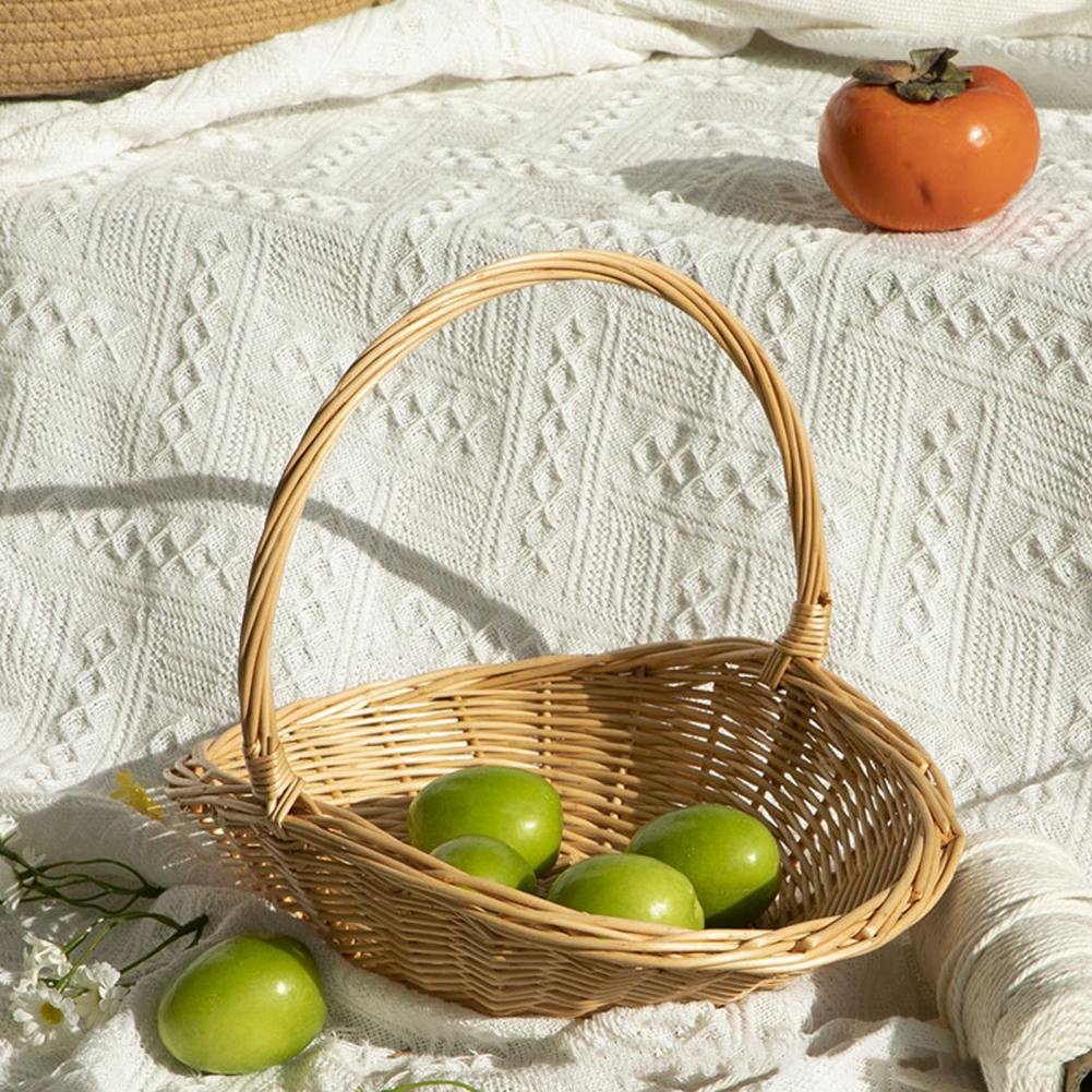 Keukenblad organizer handgewev - Basket Bag Wicker recensie en prijs